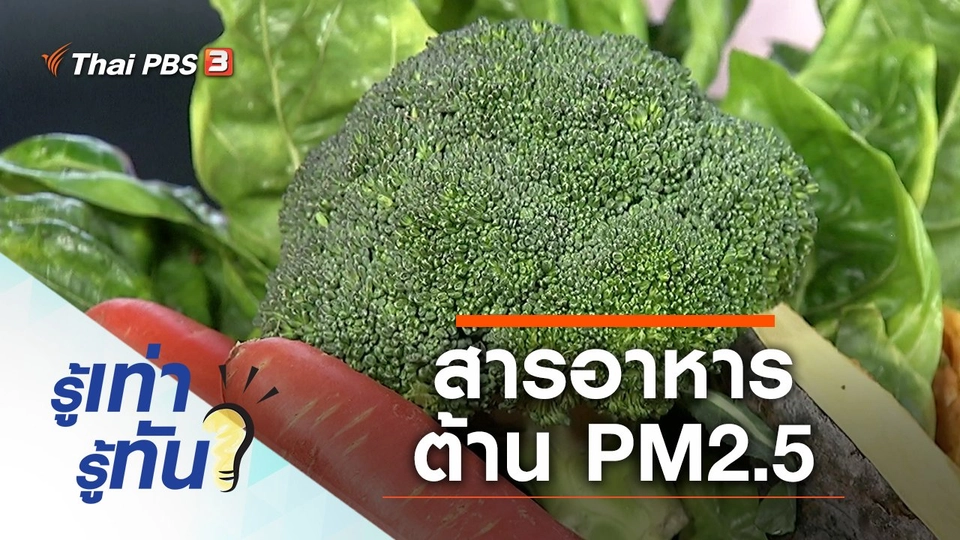 สารอาหารต้าน PM2.5