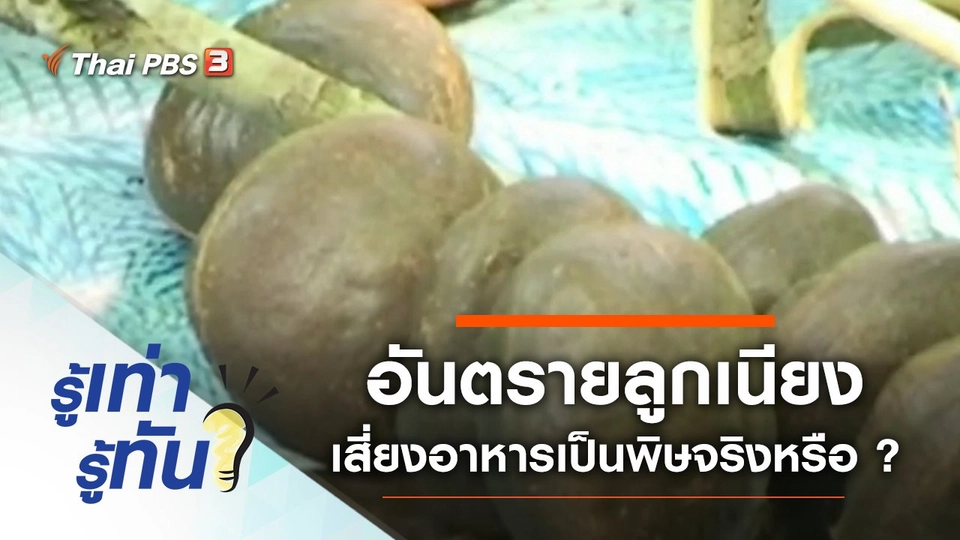 อันตรายลูกเนียง เสี่ยงอาหารเป็นพิษจริงหรือ ?