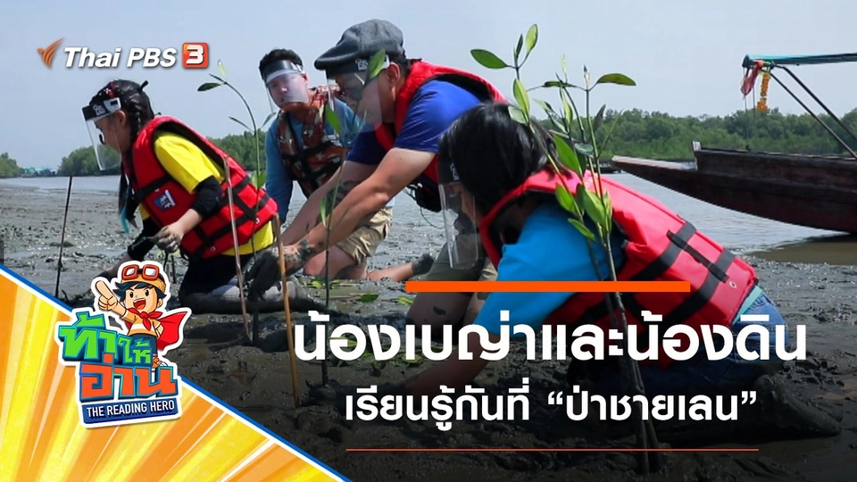 ป่าชายเลน : น้องเบญ่าและน้องดิน