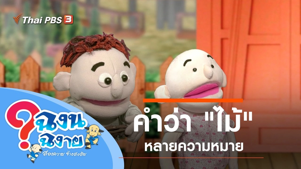 คำว่า "ไม้" หลายความหมาย