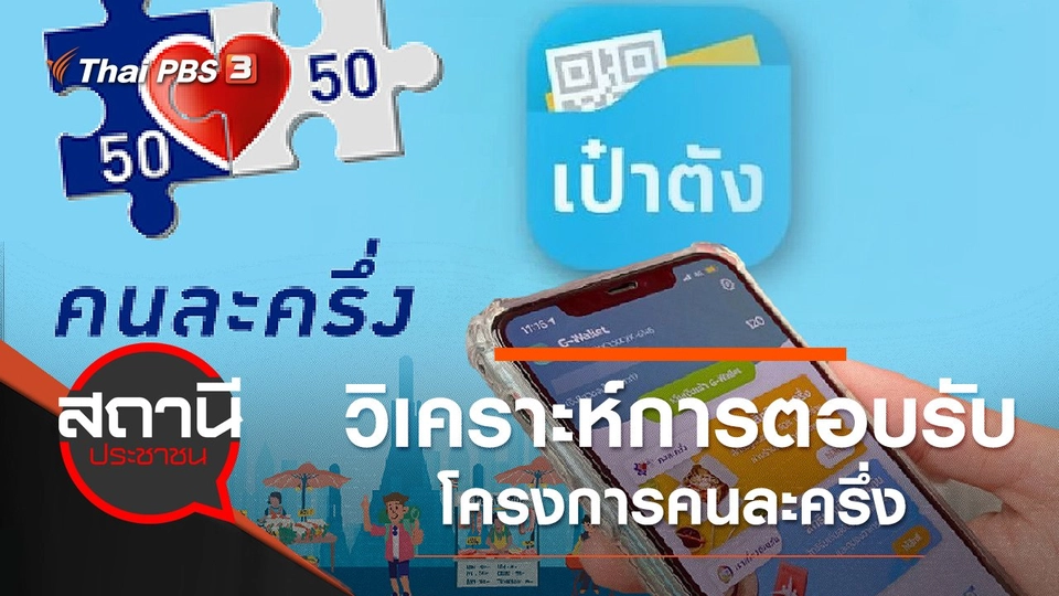 ​วิเคราะห์การตอบรับโครงการคนละครึ่ง