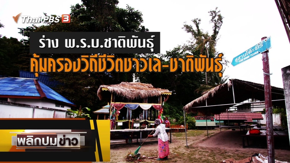 ร่าง พ.ร.บ.ชาติพันธุ์คุ้มครองวิถีชีวิตชาวเล - ชาติพันธุ์