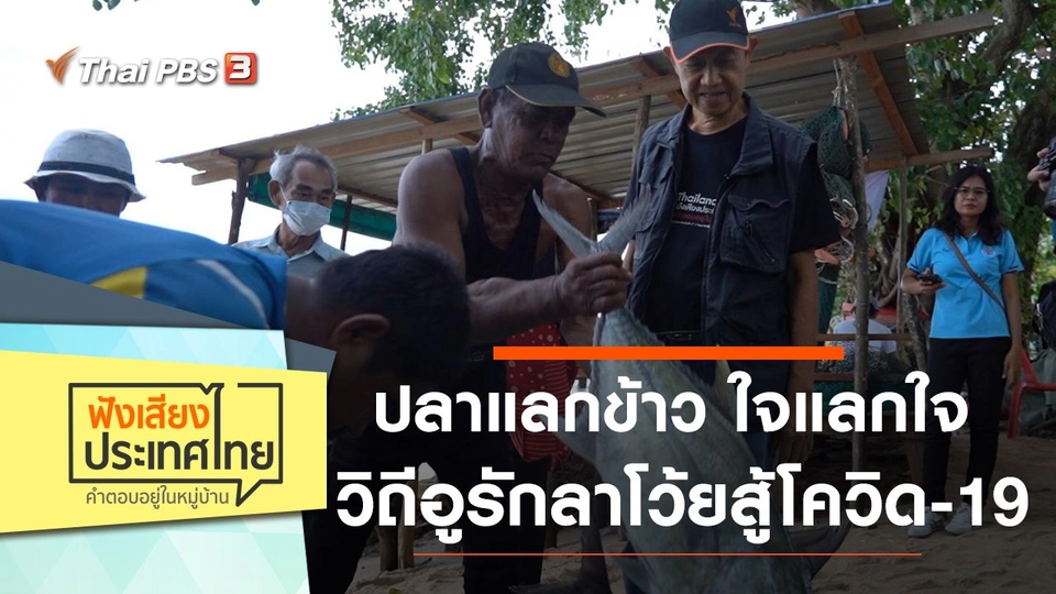 ปลาแลกข้าว ใจแลกใจ วิถีอูรักลาโว้ยสู้โควิด-19