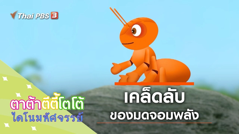 เคล็ดลับของมดจอมพลัง