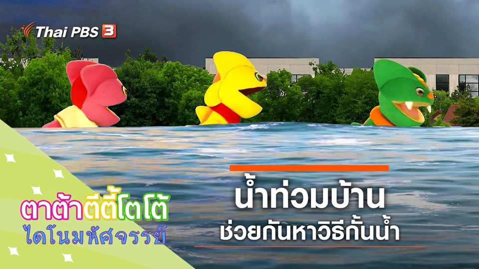 ​น้ำท่วมบ้าน