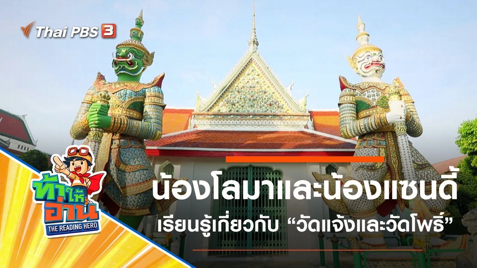 วัดแจ้งและวัดโพธิ์ : น้องโลมาและน้องแซนดี้