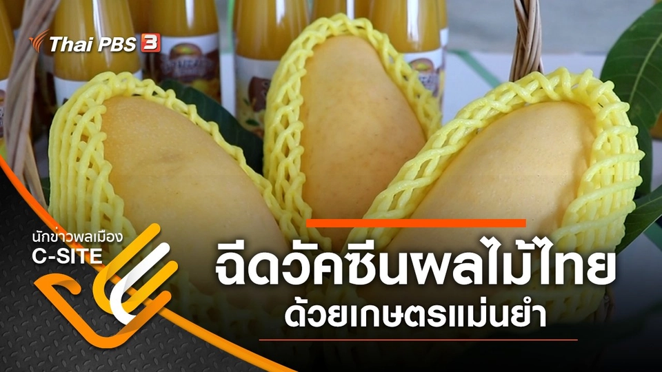 ฉีดวัคซีนผลไม้ไทย ด้วยเกษตรแม่นยำ