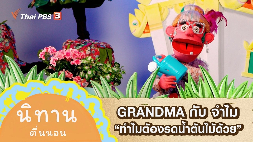 GRANDMA กับ จำไม : ทำไมต้องรดน้ำต้นไม้ด้วย