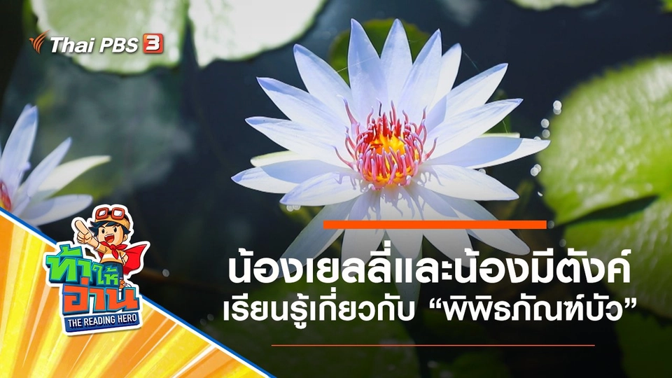 พิพิธภัณฑ์บัว : น้องเยลลี่และน้องมีตังค์