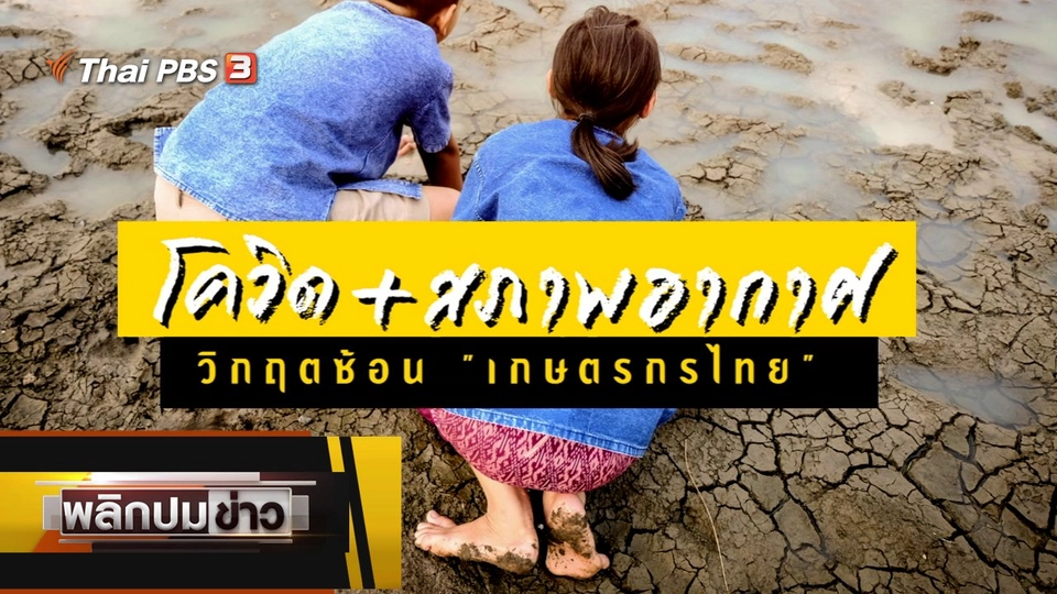 โควิด + สภาพอากาศวิกฤตซ้อนเกษตรกรไทย