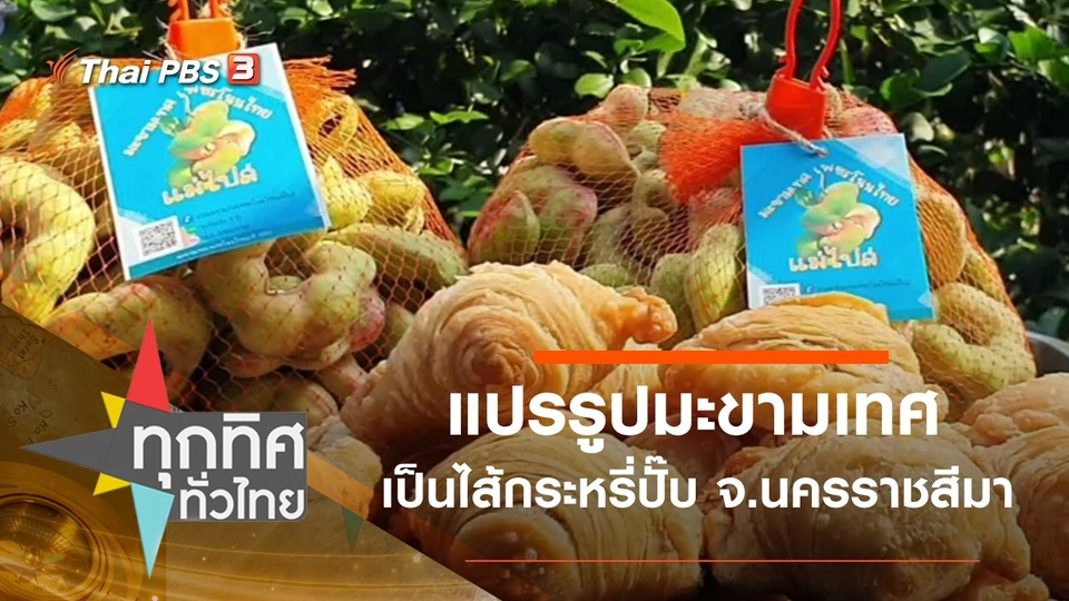 แปรรูปมะขามเทศเป็นไส้กระหรี่ปั๊บ จ.นครราชสีมา