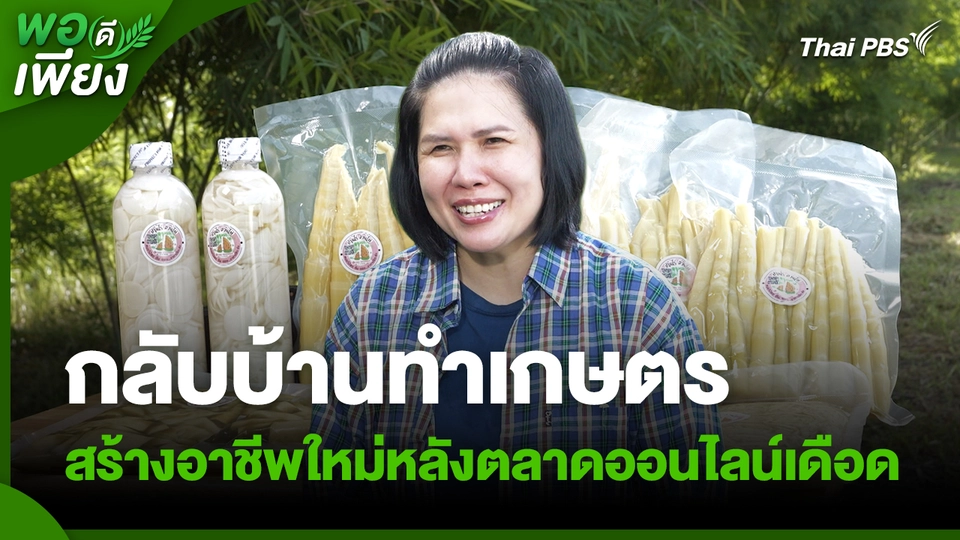 พอดีพอเพียง : กลับบ้านทำเกษตร สร้างอาชีพใหม่หลังตลาดออนไลน์เดือด