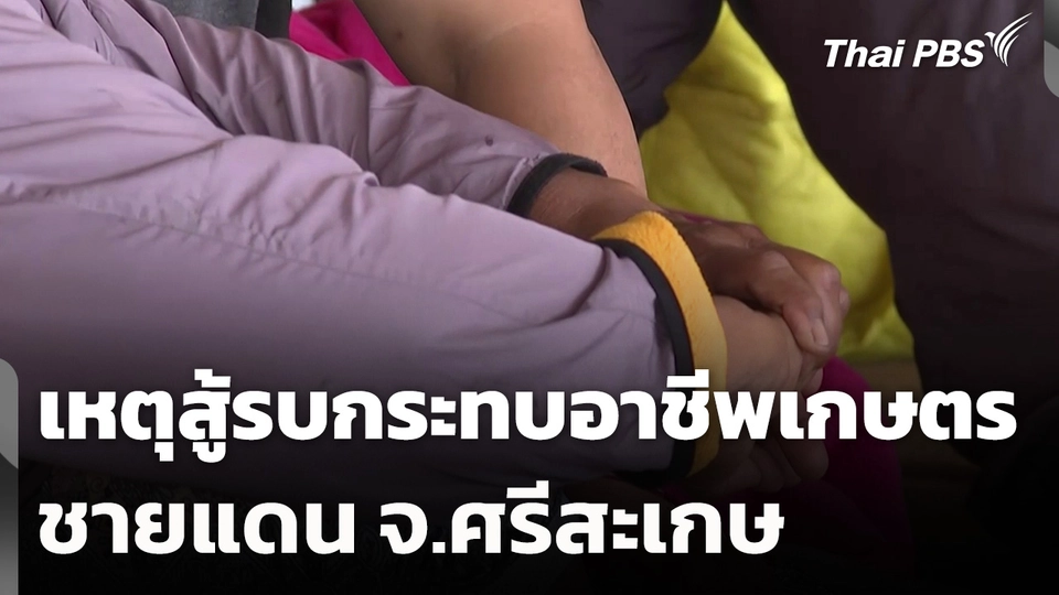 เหตุสู้รบส่งผลกระทบอาชีพเกษตรชายแดน จ.ศรีสะเกษ