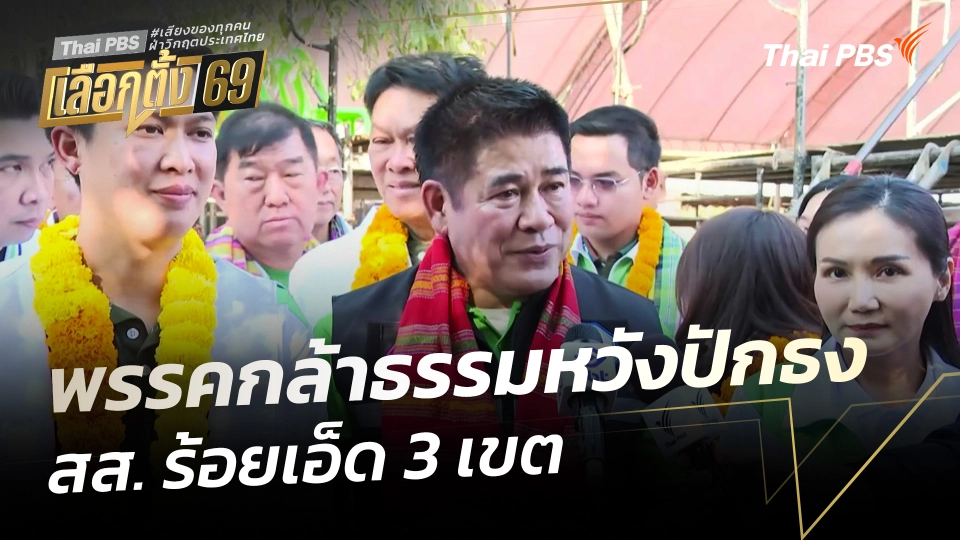 พรรคกล้าธรรมหวังปักธง สส. ร้อยเอ็ด 3 เขต