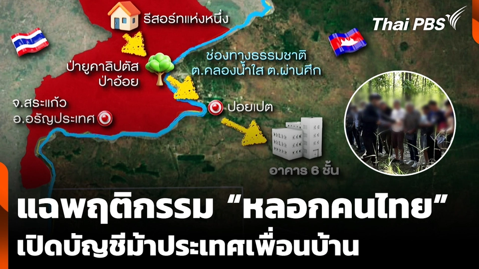 แฉพฤติกรรม ขบวนการ "หลอกคนไทย" ข้ามแดนเปิดบัญชีม้าประเทศเพื่อนบ้าน