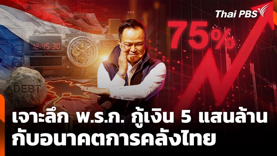 เจาะลึก พ.ร.ก. กู้เงิน 5 แสนล้าน กับอนาคตการคลังไทย