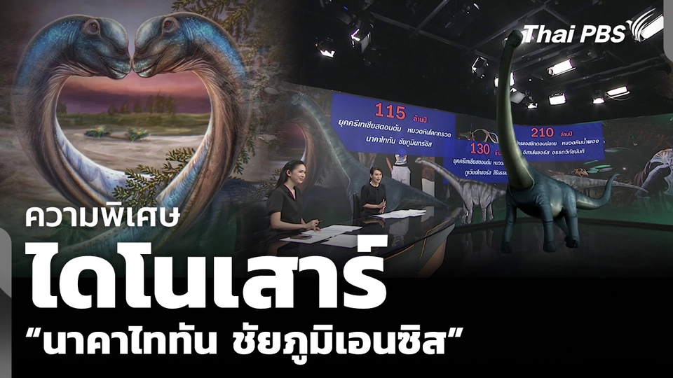 ความพิเศษ ไดโนเสาร์ “นาคาไททัน ชัยภูมิเอนซิส”