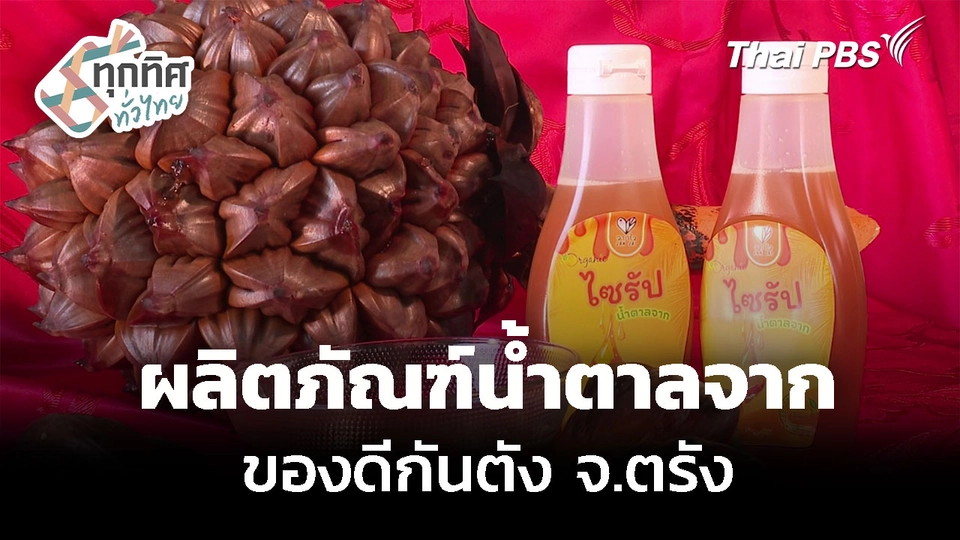 ผลิตภัณฑ์น้ำตาลจาก ของดีกันตัง จ.ตรัง