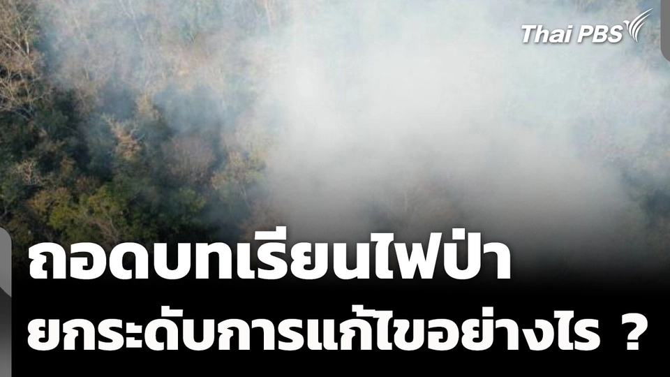 ถอดบทเรียนไฟป่า "ผืนป่าวอด-สัตว์ป่าเจ็บตาย" ยกระดับการแก้ไขอย่างไร ?