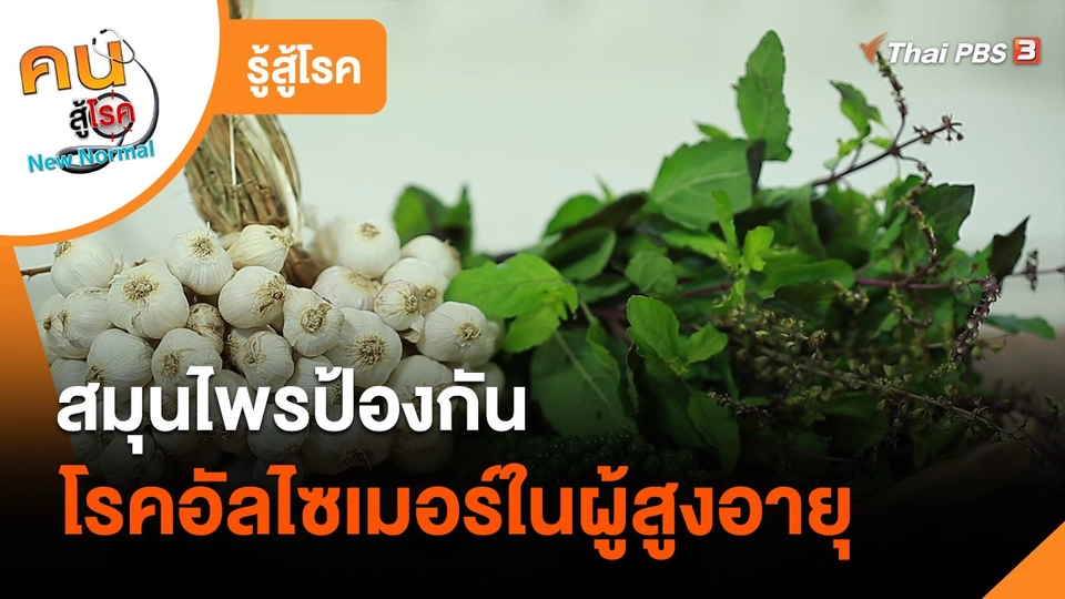 ​รู้สู้โรค : สมุนไพรป้องกันโรคอัลไซเมอร์ในผู้สูงอายุ