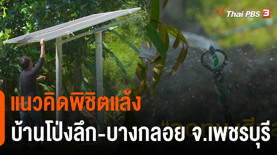 ดอกผลของความยั่งยืน : แนวคิดพิชิตแล้ง