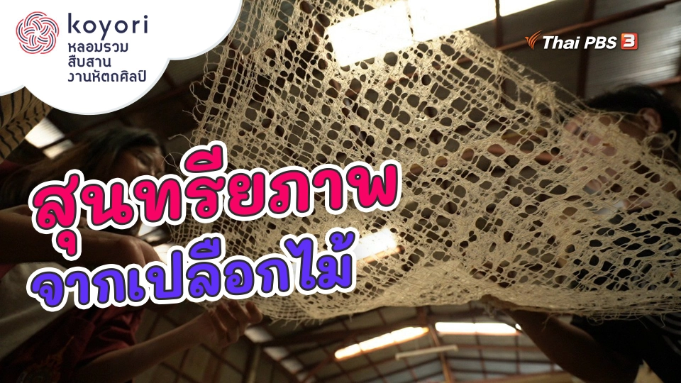 ​สุนทรียภาพจากเปลือกไม้