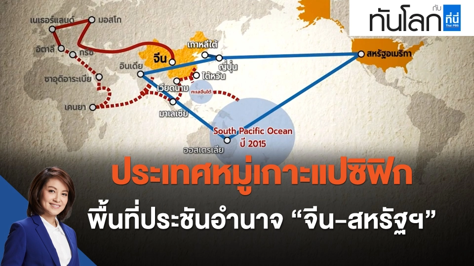 ประเทศหมู่เกาะแปซิฟิก พื้นที่ประชันอำนาจ จีน-สหรัฐฯ