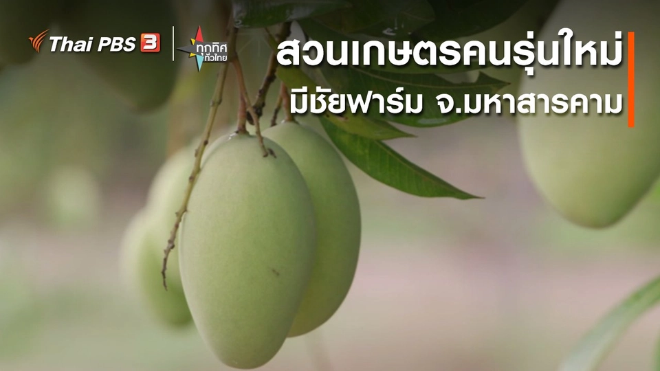อาชีพทั่วไทย : สวนเกษตรคนรุ่นใหม่ มีชัยฟาร์ม จ.มหาสารคาม
