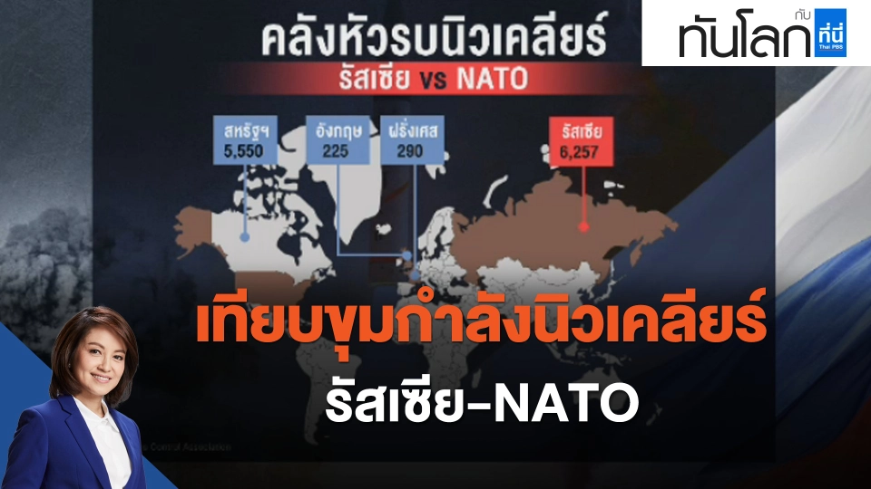 เทียบขุมกำลังนิวเคลียร์ รัสเซีย-NATO