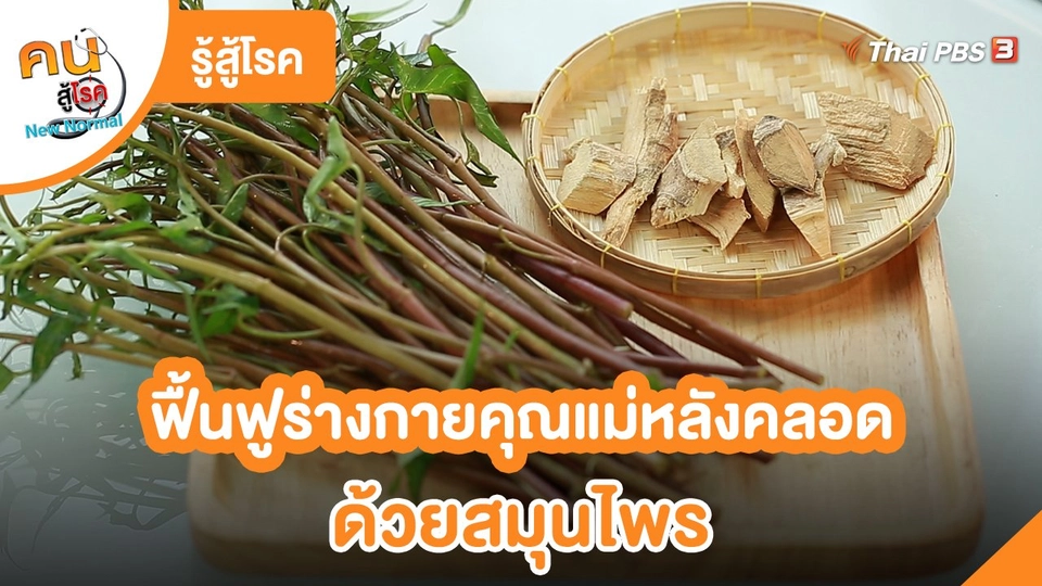 รู้สู้โรค : ฟื้นฟูร่างกายคุณแม่หลังคลอดด้วยสมุนไพร