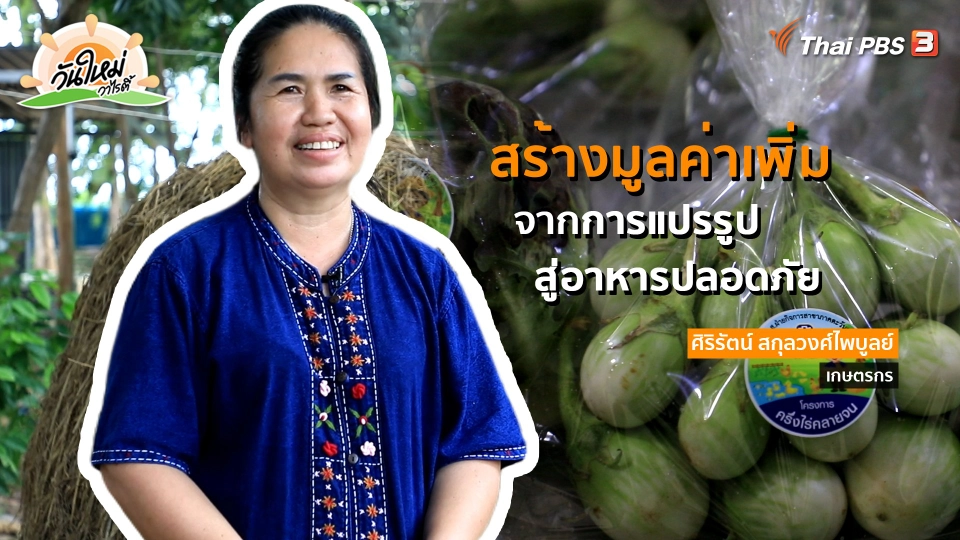 ​พอดีพอเพียง : ครึ่งไร่พอเพียง ต่อยอดสู่วงจรอาหารปลอดภัย