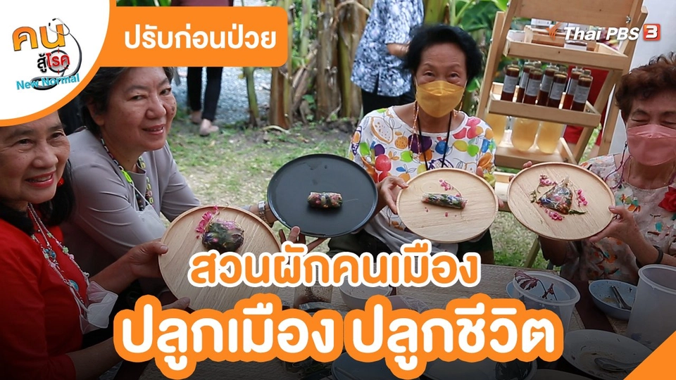 ​ปรับก่อนป่วย : สวนผักคนเมือง ปลูกเมือง ปลูกชีวิต