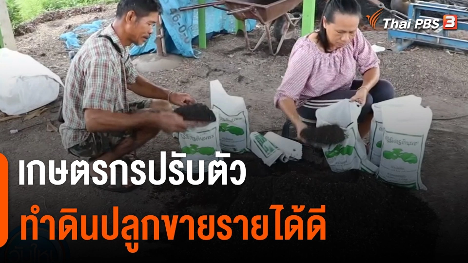 กินอยู่รู้รอบ : เกษตรกร จ.กำแพงเพชร ปรับตัวทำดินปลูกขายรายได้ดี