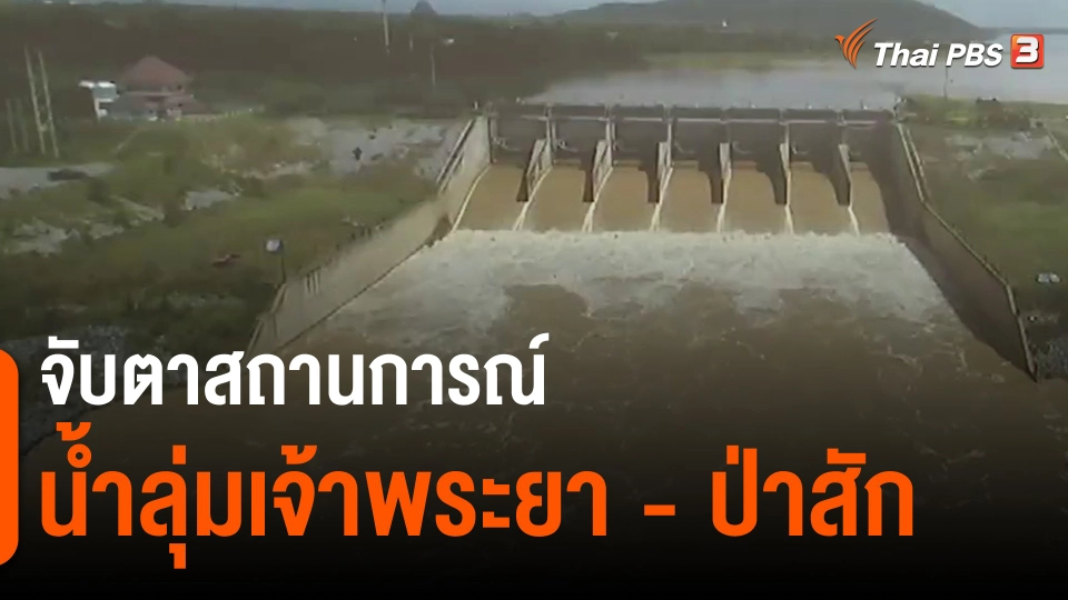 ​จับตาสถานการณ์น้ำลุ่มเจ้าพระยา - ป่าสัก