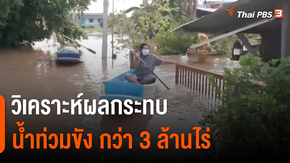 ​สถานีร้องเรียน : วิเคราะห์ผลกระทบน้ำท่วมขัง กว่า 3 ล้านไร่ กับนิตยา กีรติเสริมสิน
