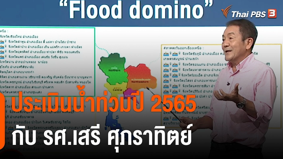 ​สถานีร้องเรียน : ประเมินน้ำท่วมปี 2565 กับ รศ.เสรี ศุภราทิตย์