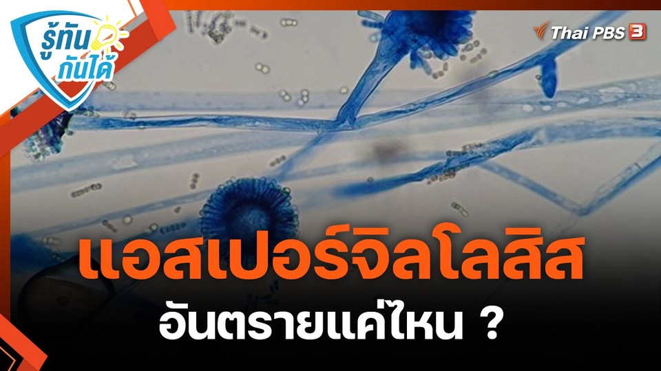 รู้ทันกันได้ : "แอสเปอร์จิลโลสิส" อันตรายแค่ไหน ?