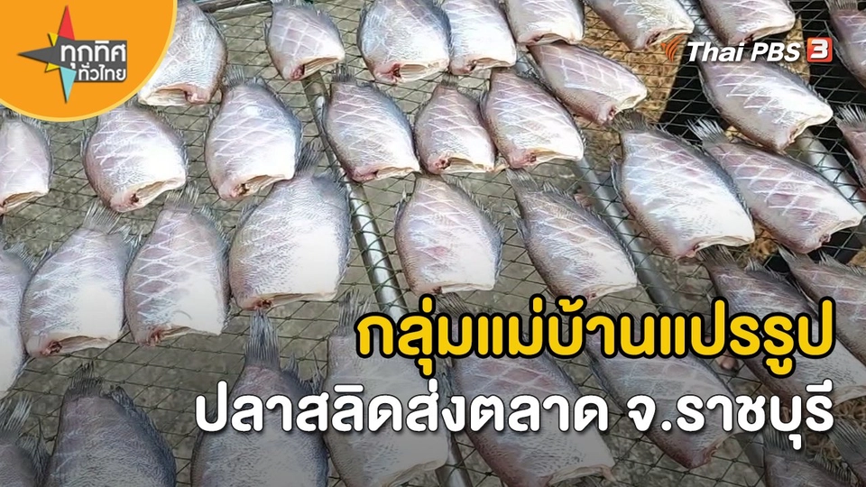 อาชีพทั่วไทย : กลุ่มแม่บ้านแปรรูปปลาสลิดส่งตลาด จ.ราชบุรี