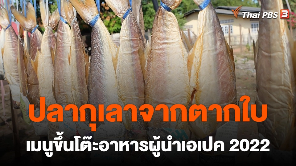 ​“ปลากุเลาจากตากใบ” เมนูขึ้นโต๊ะอาหารผู้นำเอเปค 2022