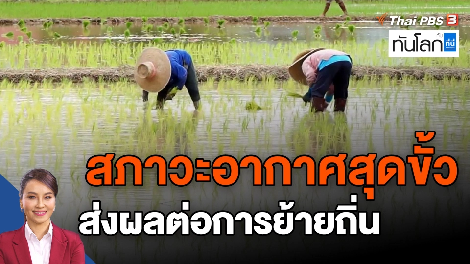 สภาวะอากาศสุดขั้ว ส่งผลต่อการย้ายถิ่น