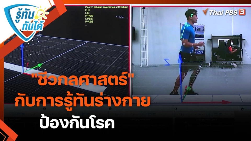 ​รู้ทันกันได้ : "ชีวกลศาสตร์" กับการรู้ทันร่างกาย ป้องกันโรค