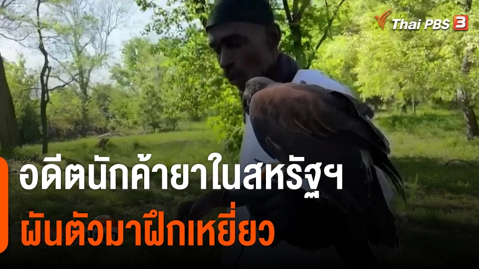 อดีตนักค้ายาในสหรัฐฯ ผันตัวมาฝึกเหยี่ยว