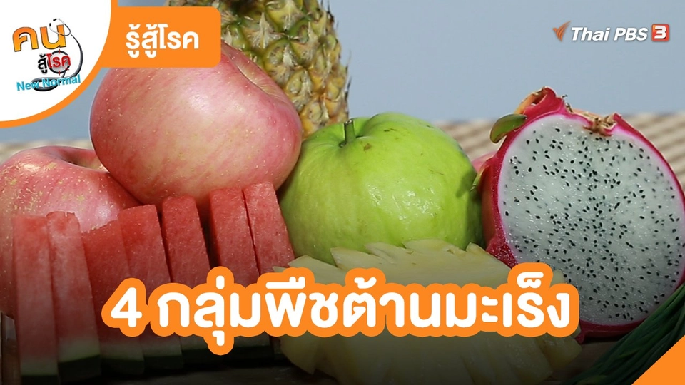 รู้สู้โรค : 4 กลุ่มพืชต้านมะเร็ง