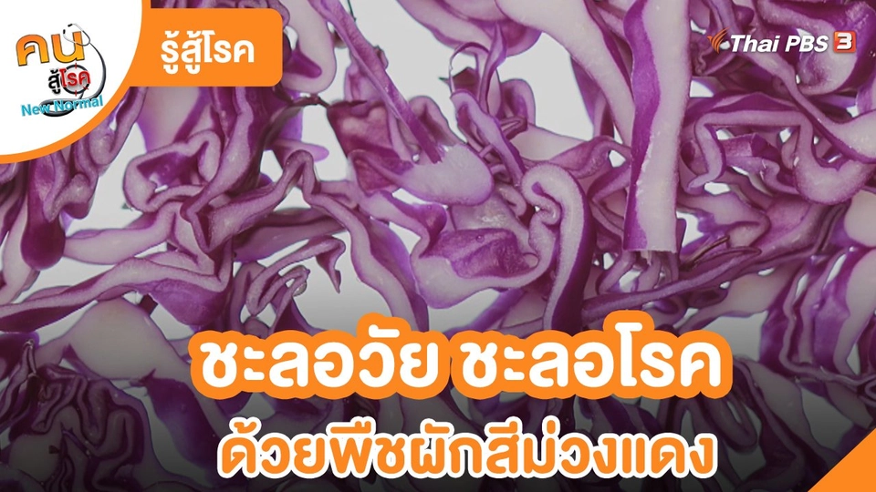 ​รู้สู้โรค : ชะลอวัย ชะลอโรค ด้วยพืชผักสีม่วงแดง