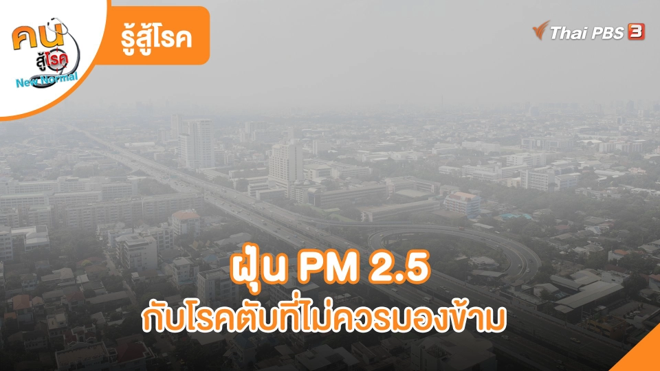 ​รู้สู้โรค: ฝุ่น PM 2.5 กับโรคตับที่ไม่ควรมองข้าม