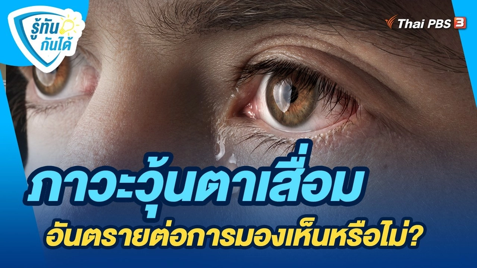 ​รู้ทันกันได้ : ภาวะวุ้นตาเสื่อมอันตรายต่อการมองเห็นหรือไม่?