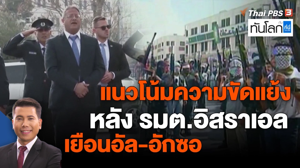 ​แนวโน้มความขัดแย้ง หลัง รมต.อิสราเอลเยือนอัล-อักซอ