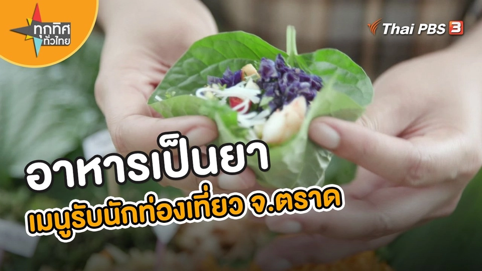 ​อาชีพทั่วไทย : อาหารเป็นยาเมนูรับนักท่องเที่ยว จ.ตราด | ทุกทิศทั่วไทย