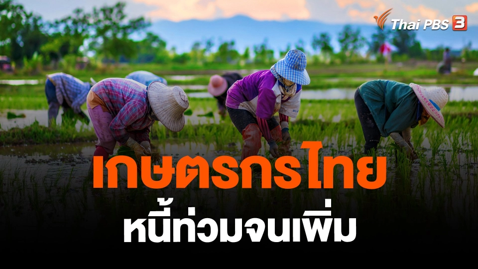 ​จับสัญญาณเศรษฐกิจ : เกษตรกรไทย หนี้ท่วมจนเพิ่ม