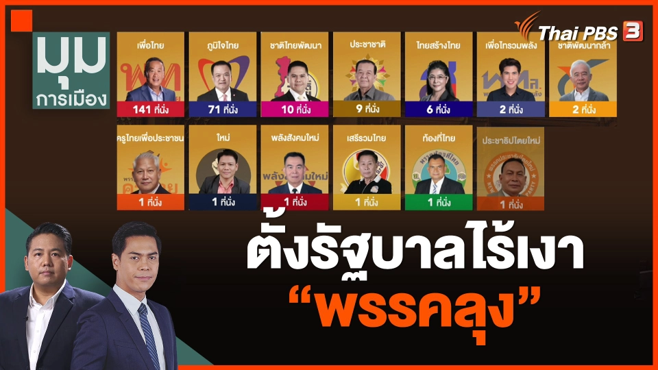"ขาดเธอก็ขาดใจ" ตั้งรัฐบาลไร้เงา "พรรคลุง"